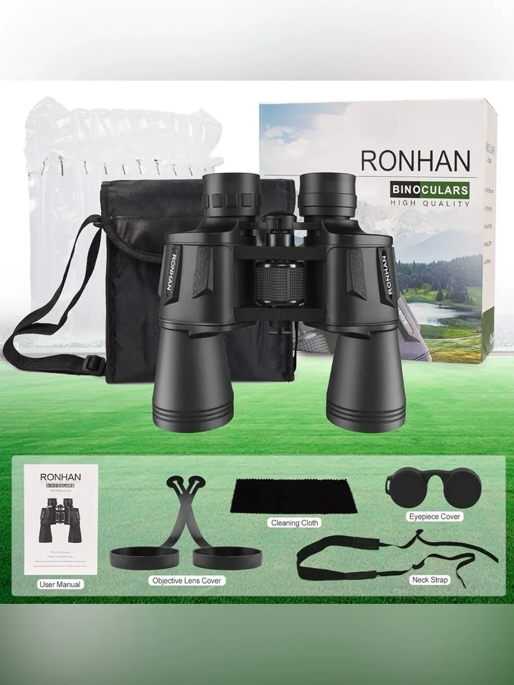 HD Professional/Daily Waterproof 20x50 Binoculars